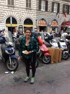 Vegetable samosas in Rome? Yes!!!!